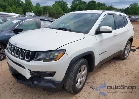 2018 Jeep Compass Latitude Fwd из США, поврежденный, VIN 3C4NJCBB6JT286573